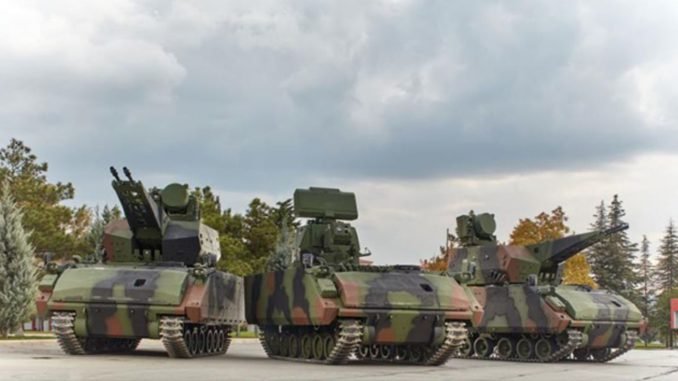 KORKUT Alcak Irtifa Hava Savunma Silah Sisteminin Yenileri TSKye Teslim Edildi KORKUT Alcak Irtifa Hava Savunma Silah Sisteminin Yenileri TSKye Teslim Edildi