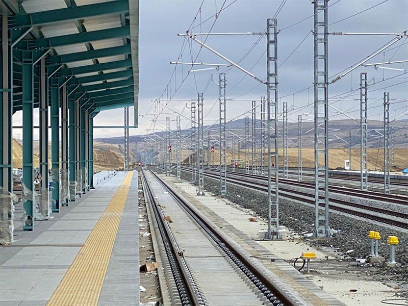 ankara sivas yuksek hizli tren hatti incelemelerine devam