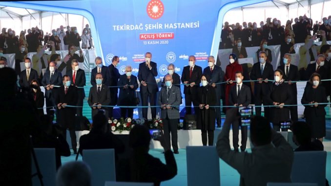 tekirdag sehir hastanesi hizmete acildi tekirdag sehir hastanesi hizmete acildi