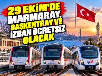 29 Ekim’de Marmaray, Başkentray ve İZBAN: Ücretsiz Ulaşım Fırsatı - Ankara Yaşam